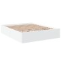 Estructura de cama madera de ingeniería blanca 160x200 cm de vidaXL, Camas y somieres - Ref: Foro24-3281000, Precio: 132,75 €...