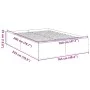 Sonoma oak engineered wood bed frame 160x200 cm by vidaXL, Beds and slatted bases - Ref: Foro24-3281002, Price: 126,97 €, Dis...