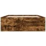 Smoked oak engineered wood bed frame 120x200cm by vidaXL, Beds and slatted bases - Ref: Foro24-3280934, Price: 135,68 €, Disc...