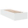 Estructura de cama madera de ingeniería blanca 90x190 cm de vidaXL, Camas y somieres - Ref: Foro24-3281063, Precio: 94,97 €, ...