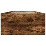 Estructura de cama madera de ingeniería roble humo 75x190 cm de vidaXL, Camas y somieres - Ref: Foro24-3280983, Precio: 100,9...
