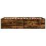 Estructura de cama madera de ingeniería roble humo 75x190 cm de vidaXL, Camas y somieres - Ref: Foro24-3280983, Precio: 100,9...
