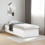 Estructura de cama madera de ingeniería blanca 100x200 cm de vidaXL, Camas y somieres - Ref: Foro24-3281049, Precio: 100,20 €...