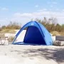 Tienda de playa impermeable azul de vidaXL, Tiendas de campaña - Ref: Foro24-94526, Precio: 50,03 €, Descuento: %
