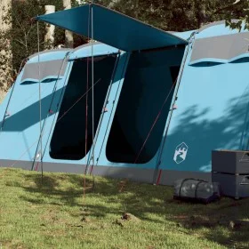 Tienda de campaña familiar túnel 8 personas impermeable azul de vidaXL, Tiendas de campaña - Ref: Foro24-94617, Precio: 332,3...