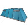Tienda de campaña familiar túnel 8 personas impermeable azul de vidaXL, Tiendas de campaña - Ref: Foro24-94617, Precio: 326,2...
