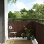 Brown and black synthetic rattan balcony awning 1000x80 cm by vidaXL, fence panels - Ref: Foro24-156262, Price: 98,51 €, Disc...