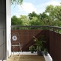 Toldo para balcón ratán sintético marrón y negro 1000x80 cm de vidaXL, Paneles de vallas - Ref: Foro24-156262, Precio: 100,24...