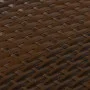 Brown and black synthetic rattan balcony awning 1000x80 cm by vidaXL, fence panels - Ref: Foro24-156262, Price: 98,51 €, Disc...