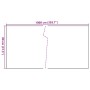 Toldo para balcón ratán sintético marrón y negro 1000x80 cm de vidaXL, Paneles de vallas - Ref: Foro24-156262, Precio: 100,24...