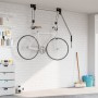 Elevador de bicicletas con montaje en techo 57 kg de vidaXL, Accesorios para bicicletas - Ref: Foro24-156338, Precio: 42,71 €...