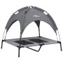 Cama para perros con dosel antracita tela oxford y acero de vidaXL, Camas para perros - Ref: Foro24-172594, Precio: 45,36 €, ...