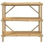 Estante de 3 niveles bambú 100x40x90 cm de vidaXL, Estanterías - Ref: Foro24-366458, Precio: 105,67 €, Descuento: %