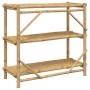 Estante de 3 niveles bambú 100x40x90 cm de vidaXL, Estanterías - Ref: Foro24-366458, Precio: 105,67 €, Descuento: %