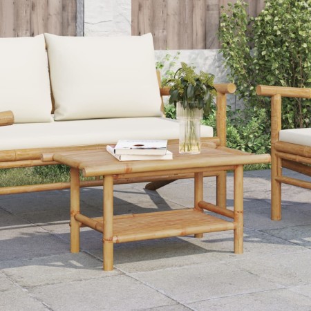 Mesa de centro de bambú 70x40x35 cm de vidaXL, Mesas de centro - Ref: Foro24-366472, Precio: 56,79 €, Descuento: %