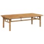 Mesa de centro de bambú 110x55x35 cm de vidaXL, Mesas de centro - Ref: Foro24-366470, Precio: 97,43 €, Descuento: %