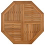 Tablero de mesa octogonal de madera maciza de teca 90x90x2,5 cm de vidaXL, Tableros para mesas - Ref: Foro24-366667, Precio: ...