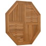 Tablero de mesa octogonal de madera maciza de teca 90x90x2,5 cm de vidaXL, Tableros para mesas - Ref: Foro24-366667, Precio: ...