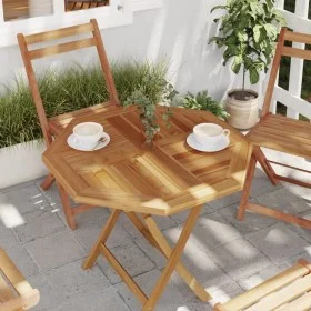 Octagonal solid teak wood table top 70x70x2.5 cm by vidaXL, Table tops - Ref: Foro24-366665, Price: 70,60 €, Discount: %