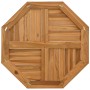 Tablero de mesa octogonal de madera maciza de teca 70x70x2,5 cm de vidaXL, Tableros para mesas - Ref: Foro24-366665, Precio: ...