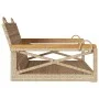 Beigefarbene Schaukelbank aus synthetischem Rattan, 63 x 62 x 40 cm von vidaXL, Gartenbänke - Ref: Foro24-368172, Preis: 69,9...