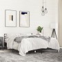 Estructura de cama madera de ingeniería y metal negro 160x200cm de vidaXL, Camas y somieres - Ref: Foro24-3280052, Precio: 15...
