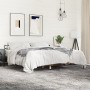 Estructura cama madera ingeniería metal roble ahumado 180x200cm de vidaXL, Camas y somieres - Ref: Foro24-3280059, Precio: 15...