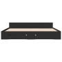 Estructura cama con cajones madera ingeniería negra 180x200 cm de vidaXL, Camas y somieres - Ref: Foro24-3280728, Precio: 200...