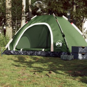 Tienda de campaña 5 personas apertura rápida verde de vidaXL, Tiendas de campaña - Ref: Foro24-4004173, Precio: 131,74 €, Des...