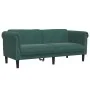 Juego de sofás 2 piezas terciopelo verde oscuro de vidaXL, Sofás - Ref: Foro24-3209221, Precio: 517,83 €, Descuento: %