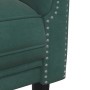 Juego de sofás 2 piezas terciopelo verde oscuro de vidaXL, Sofás - Ref: Foro24-3209221, Precio: 525,87 €, Descuento: %