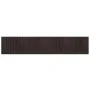Alfombra rectangular bambú marrón oscuro 80x400 cm de vidaXL, Alfombras - Ref: Foro24-376923, Precio: 37,61 €, Descuento: %