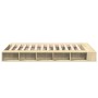 Estructura de cama madera de ingeniería roble Sonoma 120x200 cm de vidaXL, Camas y somieres - Ref: Foro24-3280484, Precio: 14...