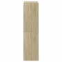 Aparador alto con puertas madera roble Sonoma 68x37x142 cm de vidaXL, Aparadores - Ref: Foro24-3295866, Precio: 136,39 €, Des...