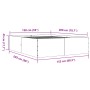 Estructura de cama madera de ingeniería negra 150x200 cm de vidaXL, Camas y somieres - Ref: Foro24-3280917, Precio: 152,99 €,...