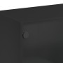 Aparador alto con puertas madera ingeniería negro 68x37x109 cm de vidaXL, Aparadores - Ref: Foro24-3295851, Precio: 116,20 €,...