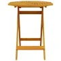 Mesa de jardín plegable madera maciza de acacia Ø70x75 cm de vidaXL, Mesas de jardín - Ref: Foro24-4004910, Precio: 64,26 €, ...