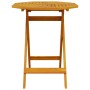 Mesa de jardín plegable madera maciza de acacia Ø70x75 cm de vidaXL, Mesas de jardín - Ref: Foro24-4004910, Precio: 65,19 €, ...