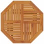 Mesa de jardín plegable madera maciza de acacia Ø70x75 cm de vidaXL, Mesas de jardín - Ref: Foro24-4004910, Precio: 65,19 €, ...