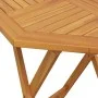 Mesa de jardín plegable madera maciza de acacia Ø70x75 cm de vidaXL, Mesas de jardín - Ref: Foro24-4004910, Precio: 64,26 €, ...