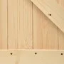 Sliding door with solid pine wood hardware 85x210 cm by vidaXL, Doors - Ref: Foro24-3203158, Price: 192,72 €, Discount: %