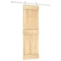 Sliding door with solid pine wood hardware 70x210 cm by vidaXL, Doors - Ref: Foro24-3203179, Price: 171,40 €, Discount: %