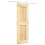 Sliding door with solid pine wood hardware 70x210 cm by vidaXL, Doors - Ref: Foro24-3203185, Price: 178,95 €, Discount: %