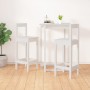 Taburetes altos 2 uds madera maciza pino blanco 40x41,5x112 cm de vidaXL, Sillas de comedor - Ref: Foro24-822143, Precio: 99,...