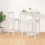 Taburetes altos 2 uds madera maciza pino blanco 40x41,5x112 cm de vidaXL, Sillas de comedor - Ref: Foro24-822143, Precio: 98,...