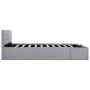 Cama canapé hidráulica almacenaje LED tela gris claro 160x200cm de vidaXL, Camas y somieres - Ref: Foro24-285580, Precio: 327...