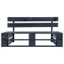 Sofá de palets de jardín con cojines rojos madera de pino de vidaXL, Sofás de exterior - Ref: Foro24-277412, Precio: 119,64 €...