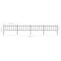 Garden fence with black steel spear points 6.8x0.8 m by vidaXL, fence panels - Ref: Foro24-277605, Price: 194,77 €, Discount: %