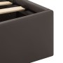 Cama canapé hidráulica con LED cuero sintético gris 120x200 cm de vidaXL, Camas y somieres - Ref: Foro24-285554, Precio: 397,...