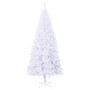 Árbol de Navidad artificial L 240 cm blanco en Decoración Festiva y Estacional | Comprar online en Foru.es